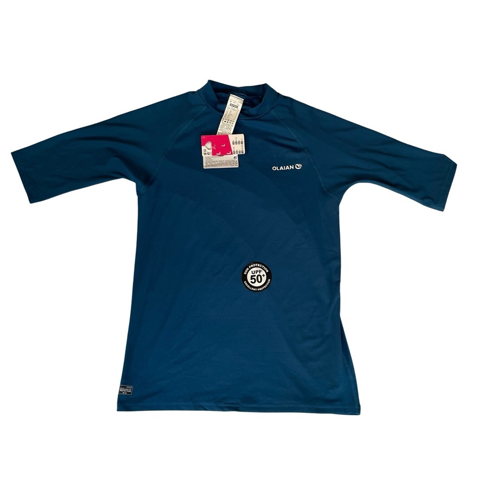 Olian Teal Long Sleeve Top